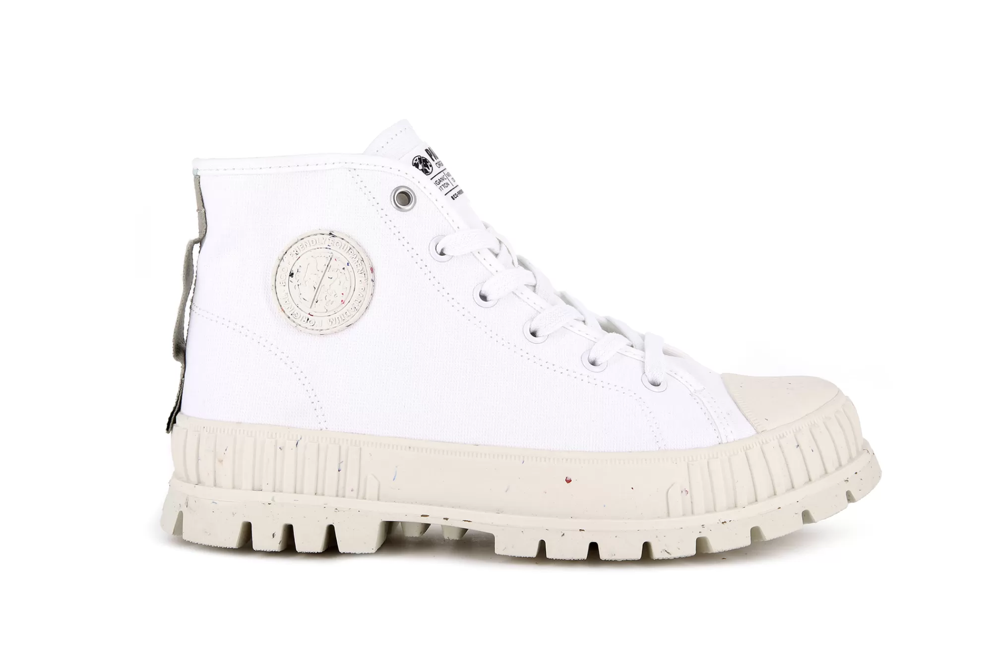 HIGH TOPS | ECO-FRIENDLY EQUIPMENT-Palladium HIGH TOPS | ECO-FRIENDLY EQUIPMENT PALLASHOCK MID ORGANIC